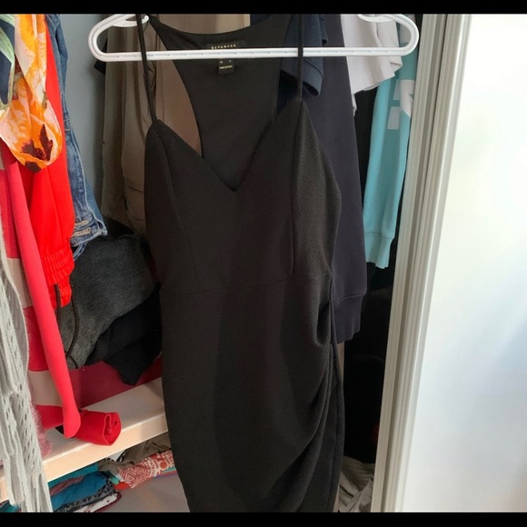 Black Fitted Dress - Picture 3 of 4